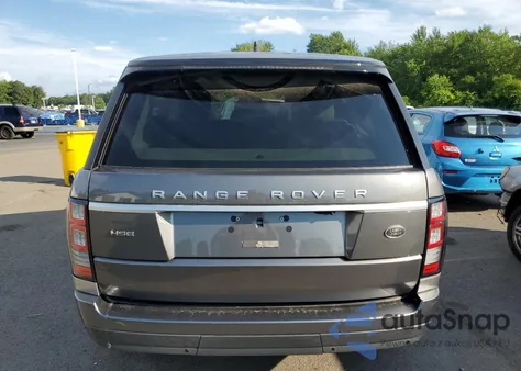 2016 Land Rover Range Rover Hse z USA, uszkodzony, nr VIN SALGS2PF3GA317640